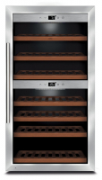 Отдельностоящий винный шкаф 51-100 бутылок CASO WineComfort 660 Smart 