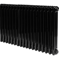 Стальной трубчатый радиатор 3-колончатый IRSAP TESI 30565/18 Т30 cod.10 (RAL9005 черный) (RR305651810A430N01)