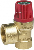 Клапан предохранительный WATTS SVH - 1/2", сброс 3/4" (ВР/ВР, Tmax 110°C, Рн 1.5 бар)