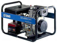 Дизельная электростанция SDMO DX 6000 TE авто 