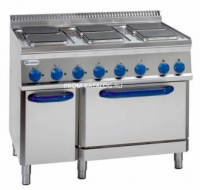 Плита с духовым шкафом Tecnoinox PFS105E7 111015 616020