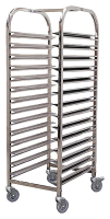 Тележка-шпилька вкатная Kocateq FR Rack 14 EN (40x60) для ротационной печи FR start 14 EN