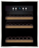 Отдельностоящий винный шкаф 12-21 бутылка CASO WineSafe 12 Black 