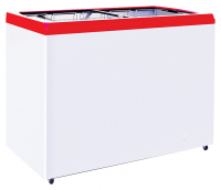 Ларь морозильный ITALFROST (CRYSPI) CF400F без корзин (серый, R290) 