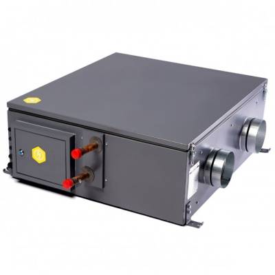 Приточная вентиляционная установка Minibox W-1650-2/48kW/G4 GTC
