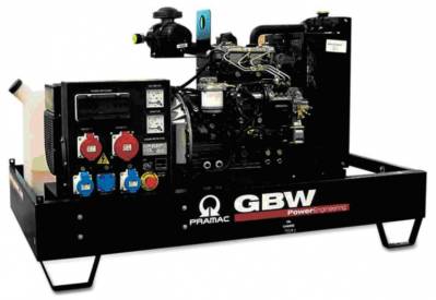 Дизельный генератор Pramac GBW 30 P 1 фаза 
