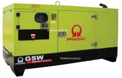 Дизельный генератор Pramac GSW 15 Y в кожухе 